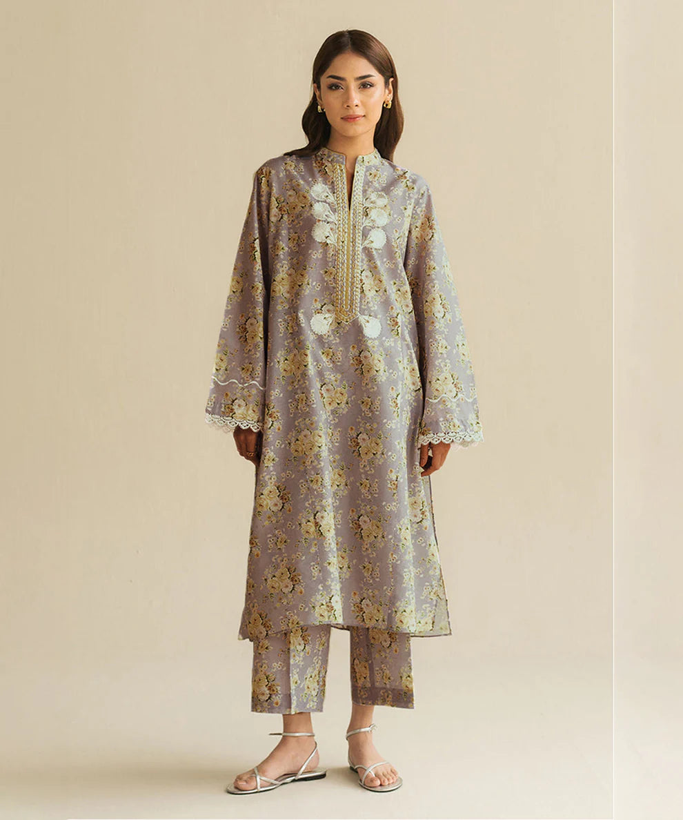 Lawn - 2PC Printed -1533