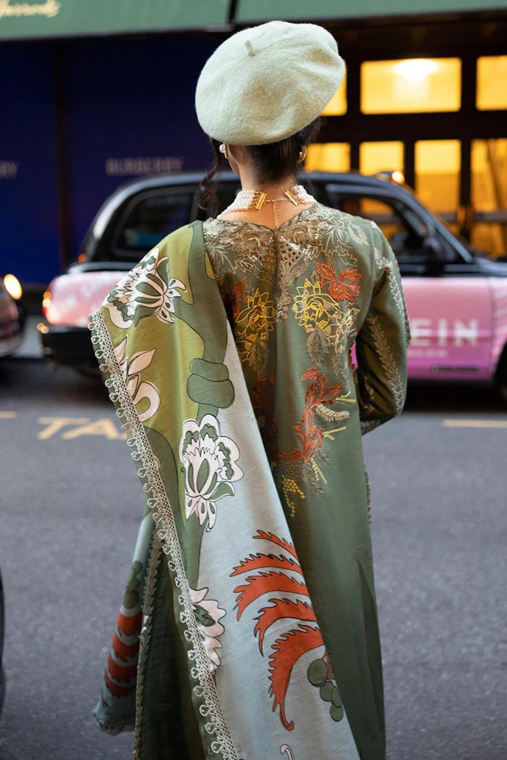 Dhanak 3PC Embroidered BN - 103